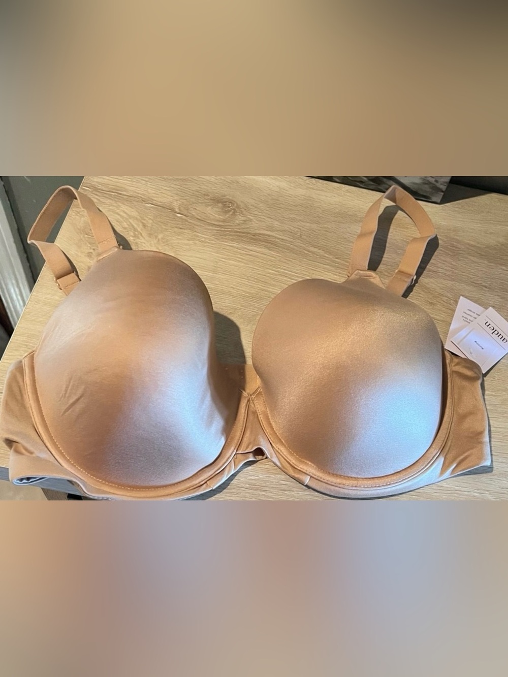 Auden Women’s Smooth Maternity T-Shirt Bra Lightly Lined Has Underwire Size 38DD